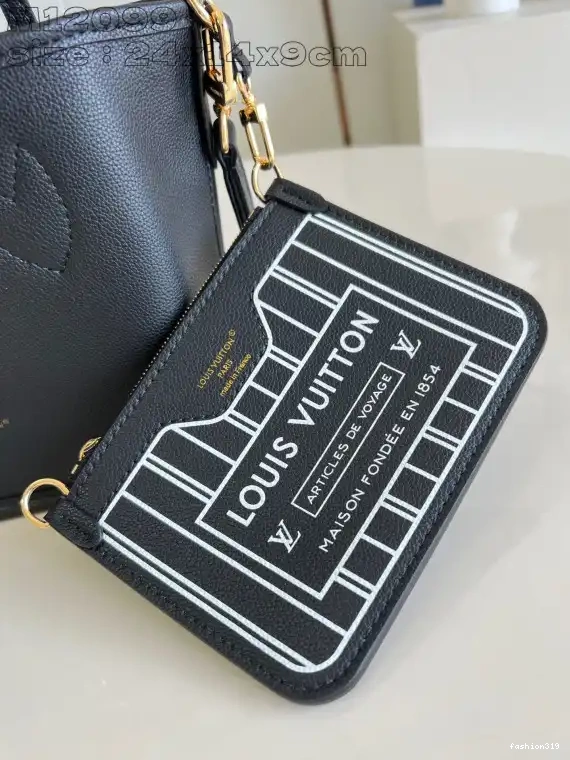 Bandoulière Neverfull VUITTON BB Out Inside LOUIS 0415